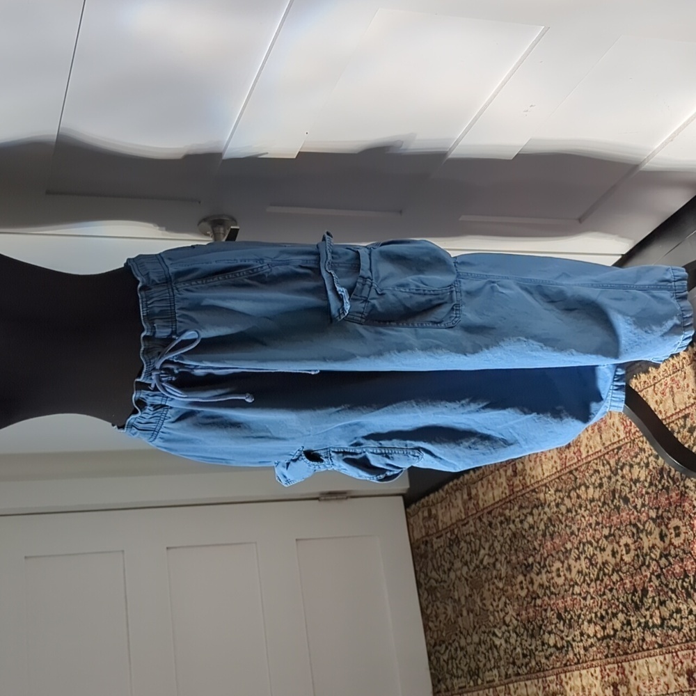 Lucky Brand Pull  on Denim Cargo jeans Size L
